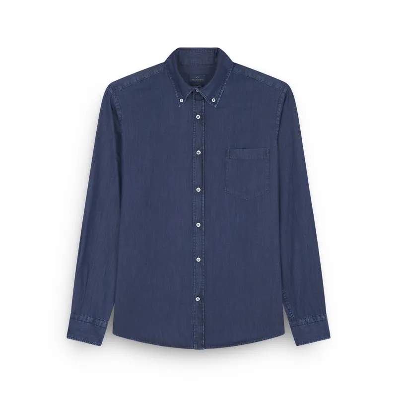 Denim Shirt, Man, Light Blue Jeans, Size: 039 sold by Paul & Shark