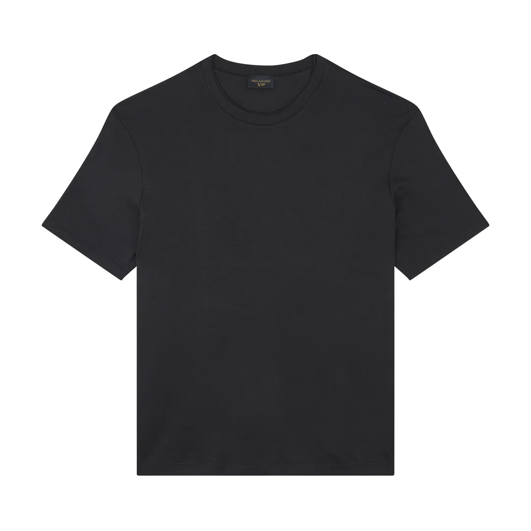 X-Soft Interlock cotton T-shirt, Man, Black, Size: M sold by Paul & Shark
