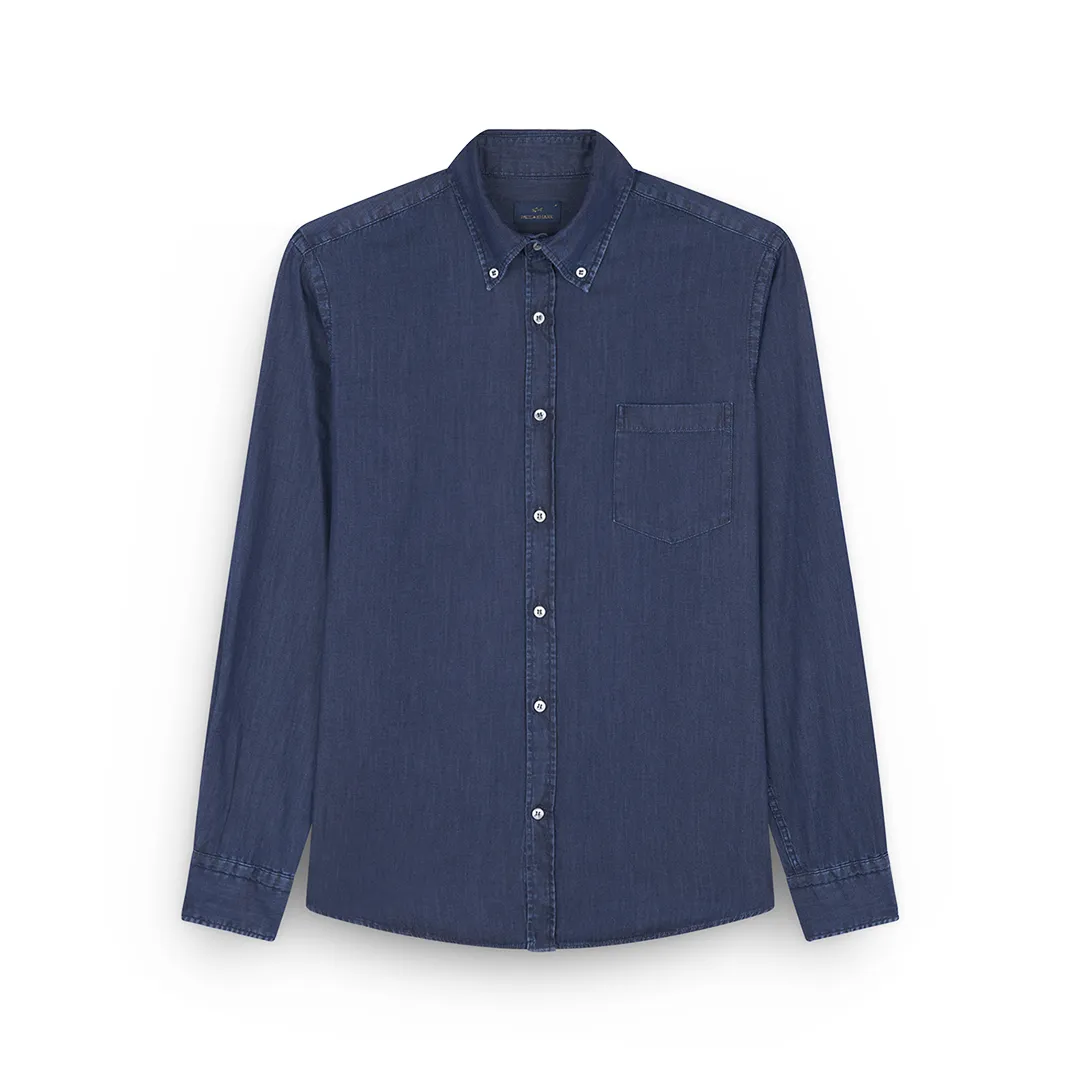 Denim Shirt, Man, Light Blue Jeans, Size: 044 sold by Paul & Shark