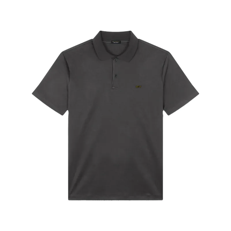 Aqua Touch cotton polo shirt, Man, Coffee-gold, Size: S sold by Paul & Shark