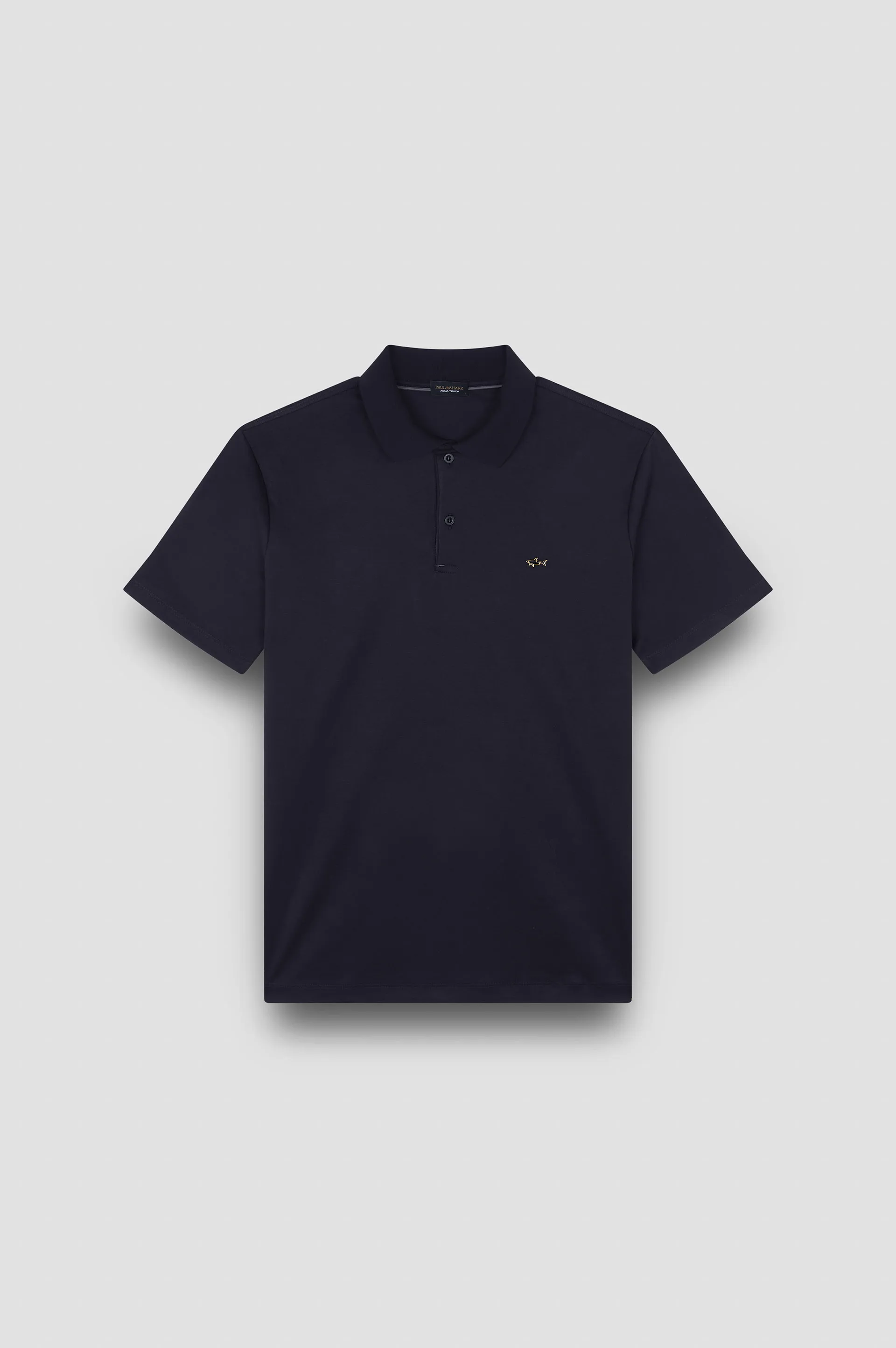 Aqua Touch cotton polo shirt, Man, Blue Nights-gold, Size: S sold by Paul & Shark