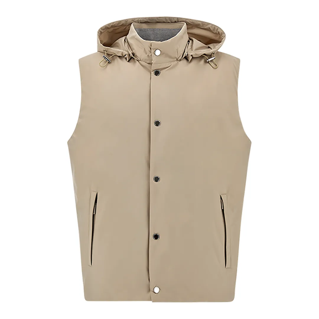 Typhoon® Platinum Ultralight Down vest, Man, Almond, Size: 4XL sold by Paul & Shark