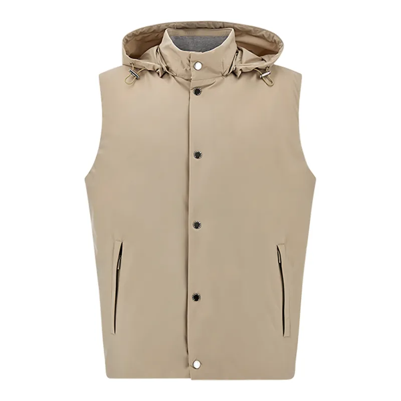 Typhoon® Platinum Ultralight Down vest, Man, Almond, Size: XL sold by Paul & Shark