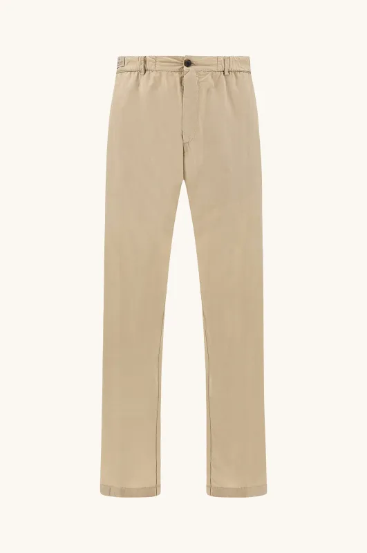 Chino pants in Ultralight Poplin cotton, Man, Almond, Size: 60 sold by Paul & Shark