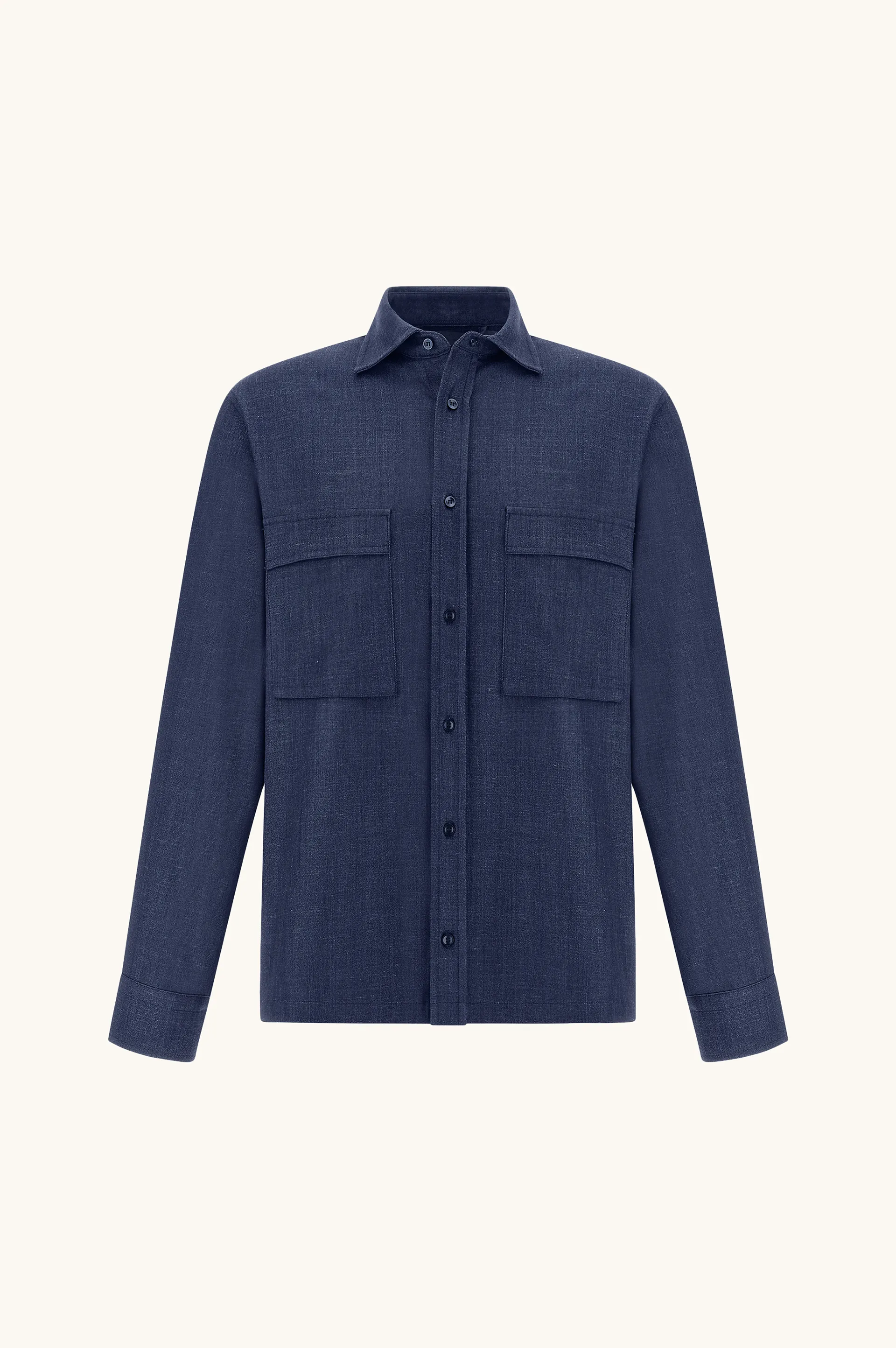 Overshirt in Jersely®, Man, Navy Blue, Size: XXL sold by Paul & Shark
