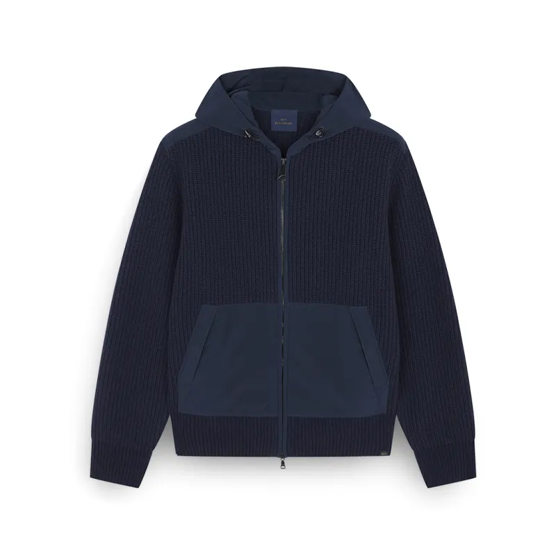 Re-Wool sweatshirt with Re-130 High Density details, Man, Blue, Size: 4XL sold by Paul & Shark