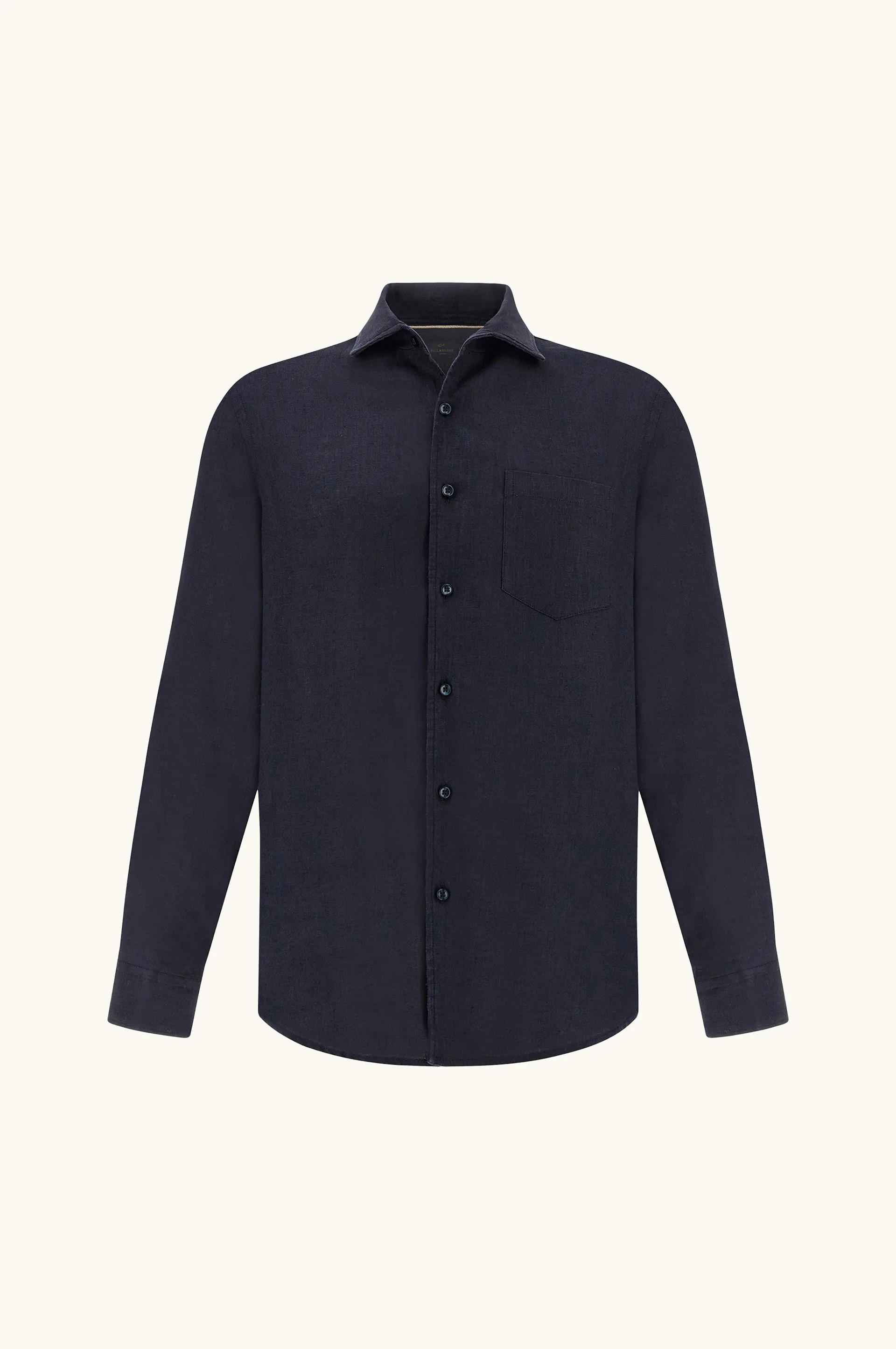 Soffio linen shirt, Man, Blue, Size: M sold by Paul & Shark