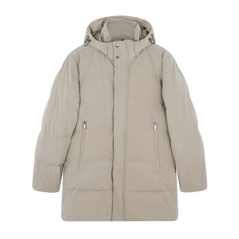 Typhoon® Re-4X4 Stretch long quilted jacket, Man, Beige, Size: 3XL sold by Paul & Shark