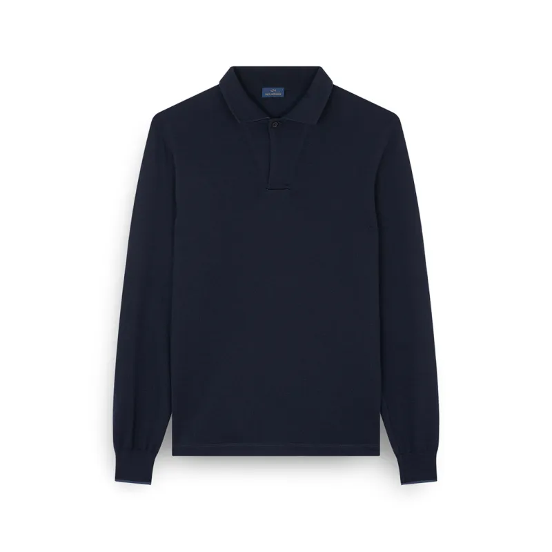 Merino Extrafine polo shirt, Man, Blue, Size: M sold by Paul & Shark