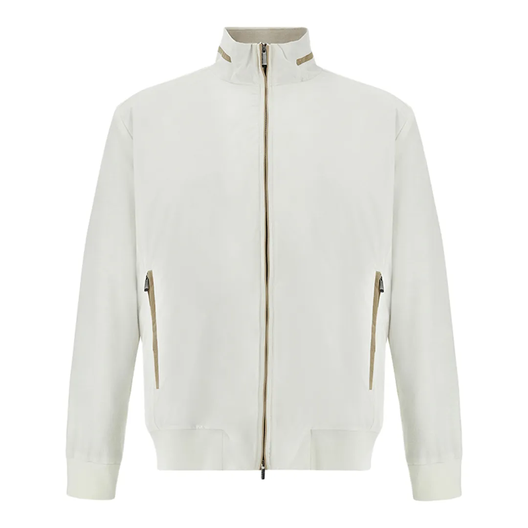 Hybrid in Summer Wool and Typhoon® Platinum, Man, Snow White, Size: XL sold by Paul & Shark