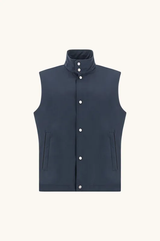 Typhoon® Platinum vest, Man, Blue, Size: 3XL sold by Paul & Shark