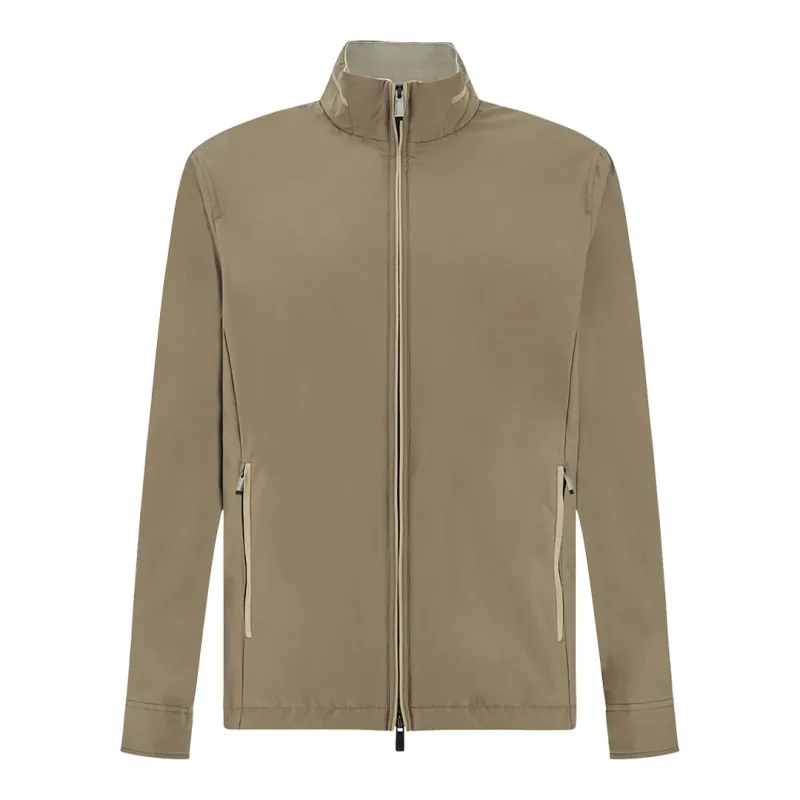 Typhoon® Platinum jacket with Alcantara® details, Man, Taupe, Size: 4XL sold by Paul & Shark