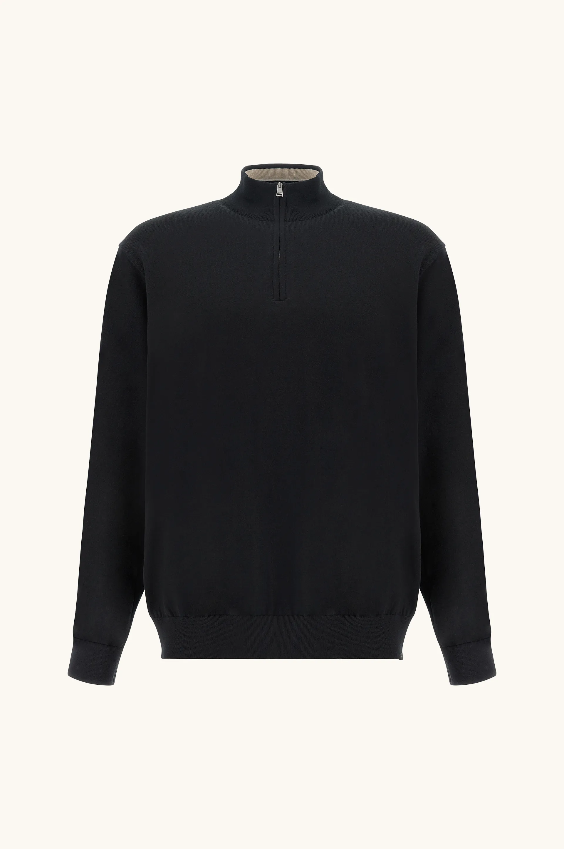 Jersey con media cremallera de algodón Piuma, Man, Black, Size: XXL sold by Paul & Shark