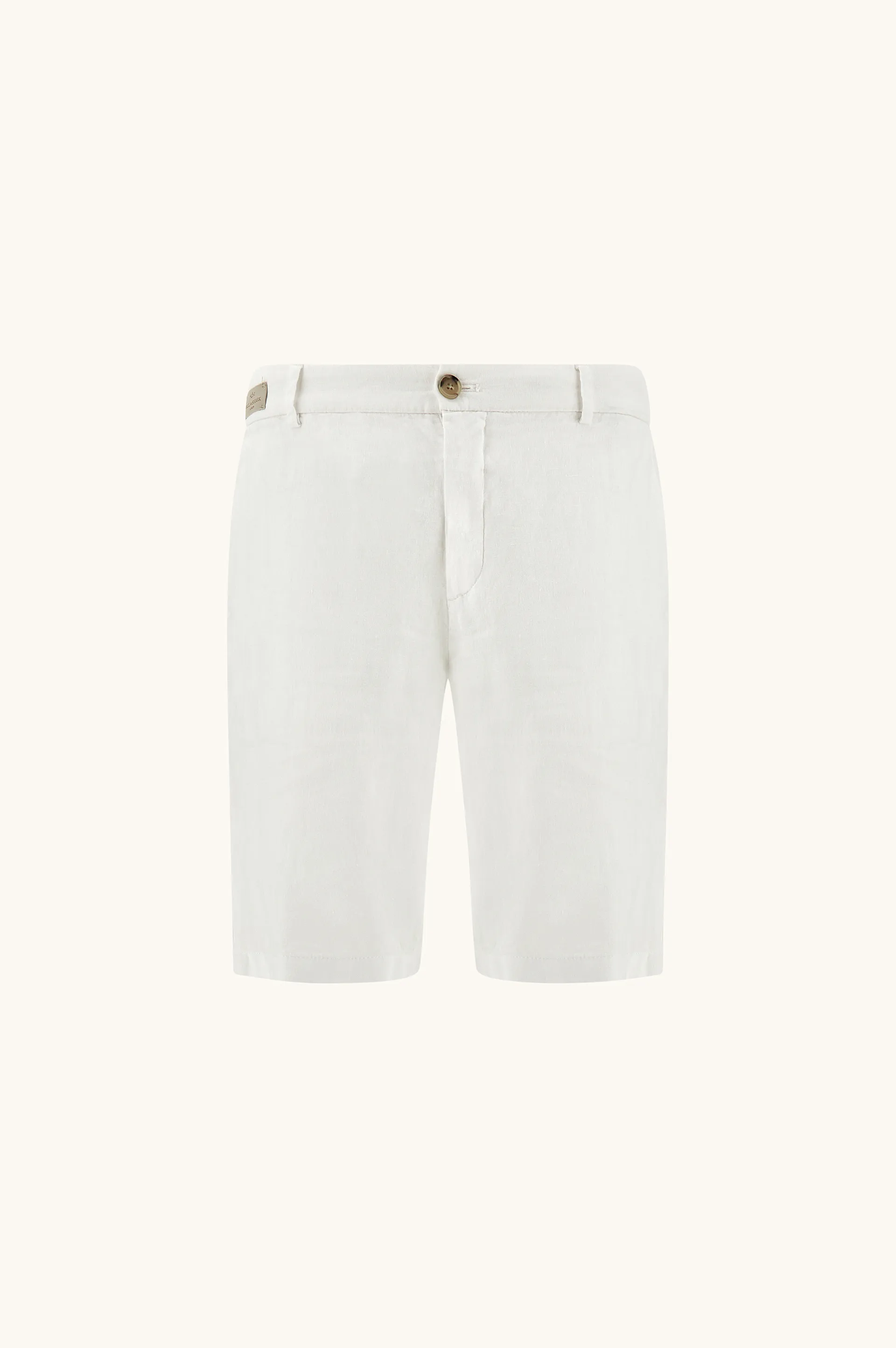 Linen bermuda, Man, White, Size: 58 sold by Paul & Shark