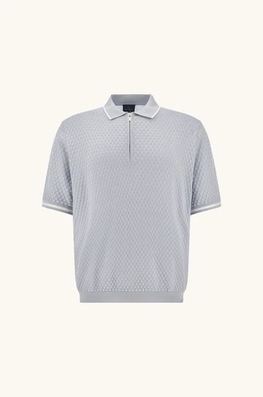 Polo in Piuma cotton, Man, Skyride, Size: XXL made by Paul & Shark