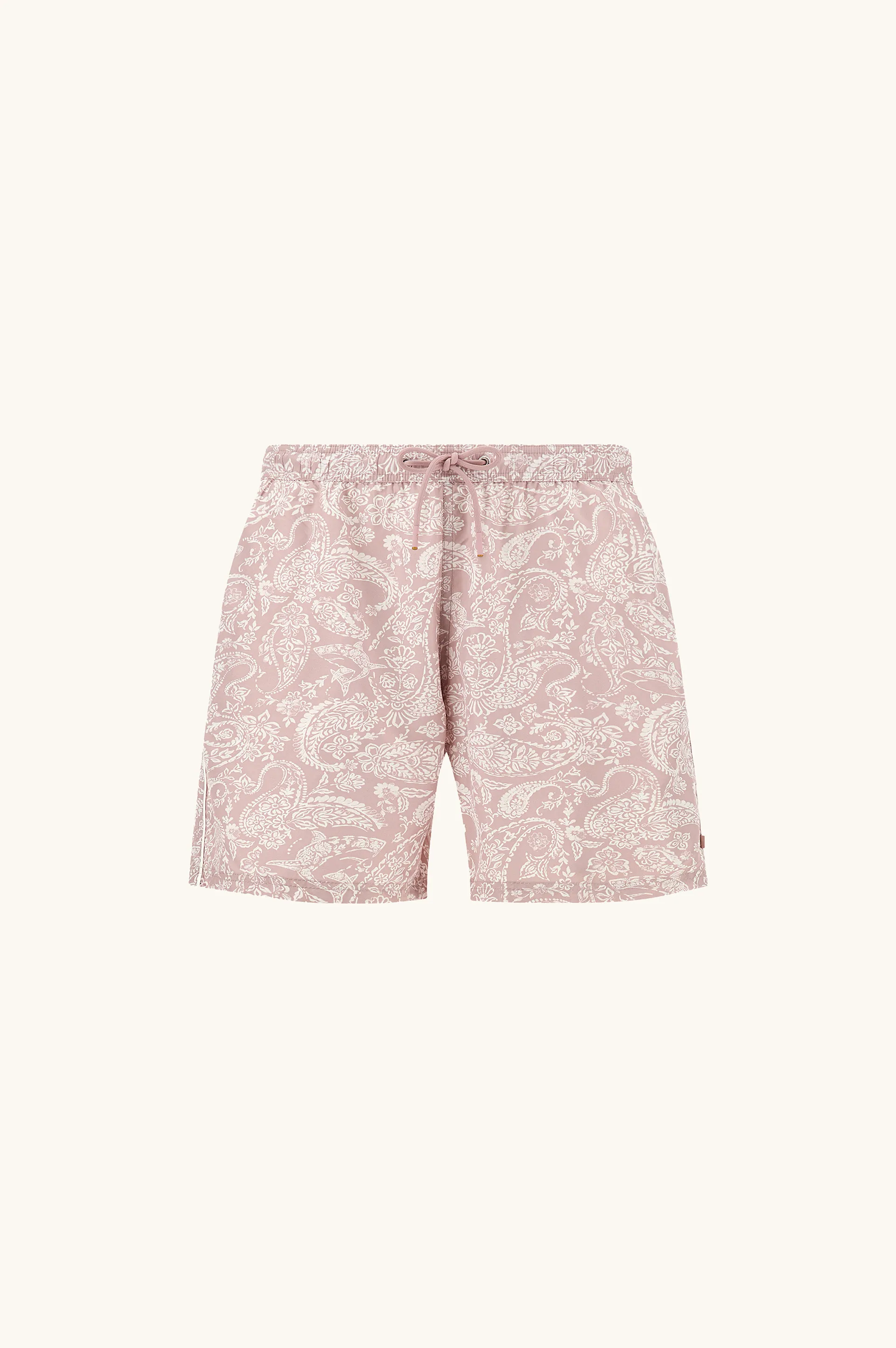 Swimwear with Shark Paisley print, Man, Pink Paisley White, Size: 4XL sold by Paul & Shark