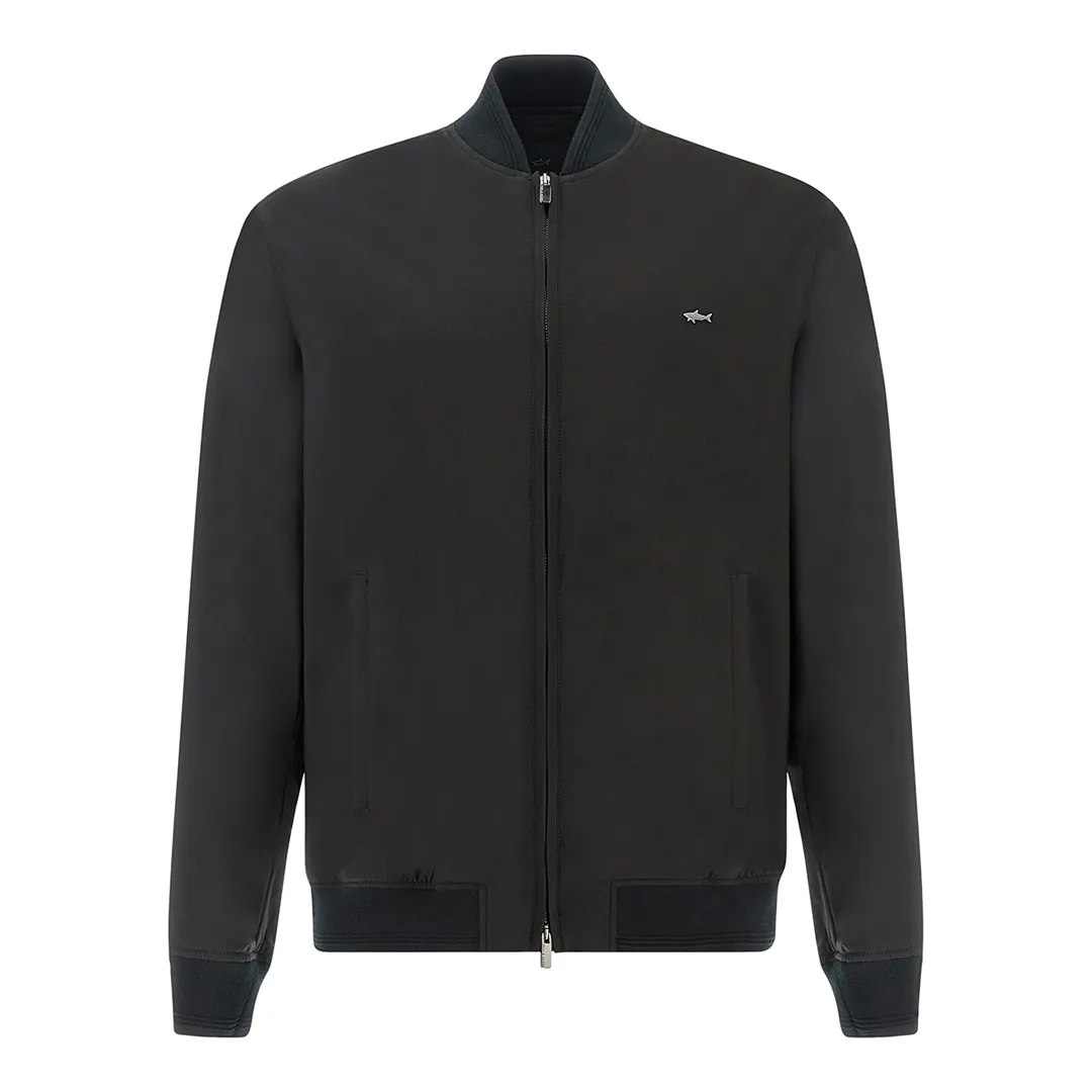 Typhoon® Platinum bomber, Man, Black, Size: 4XL sold by Paul & Shark