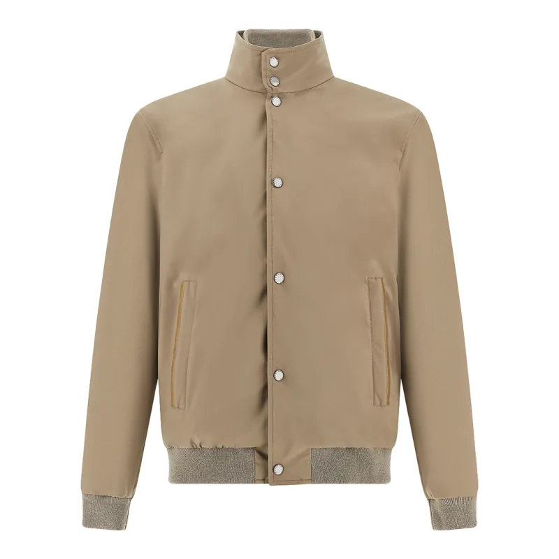 Typhoon® Platinum jacket, Man, Taupe, Size: S made by Paul & Shark