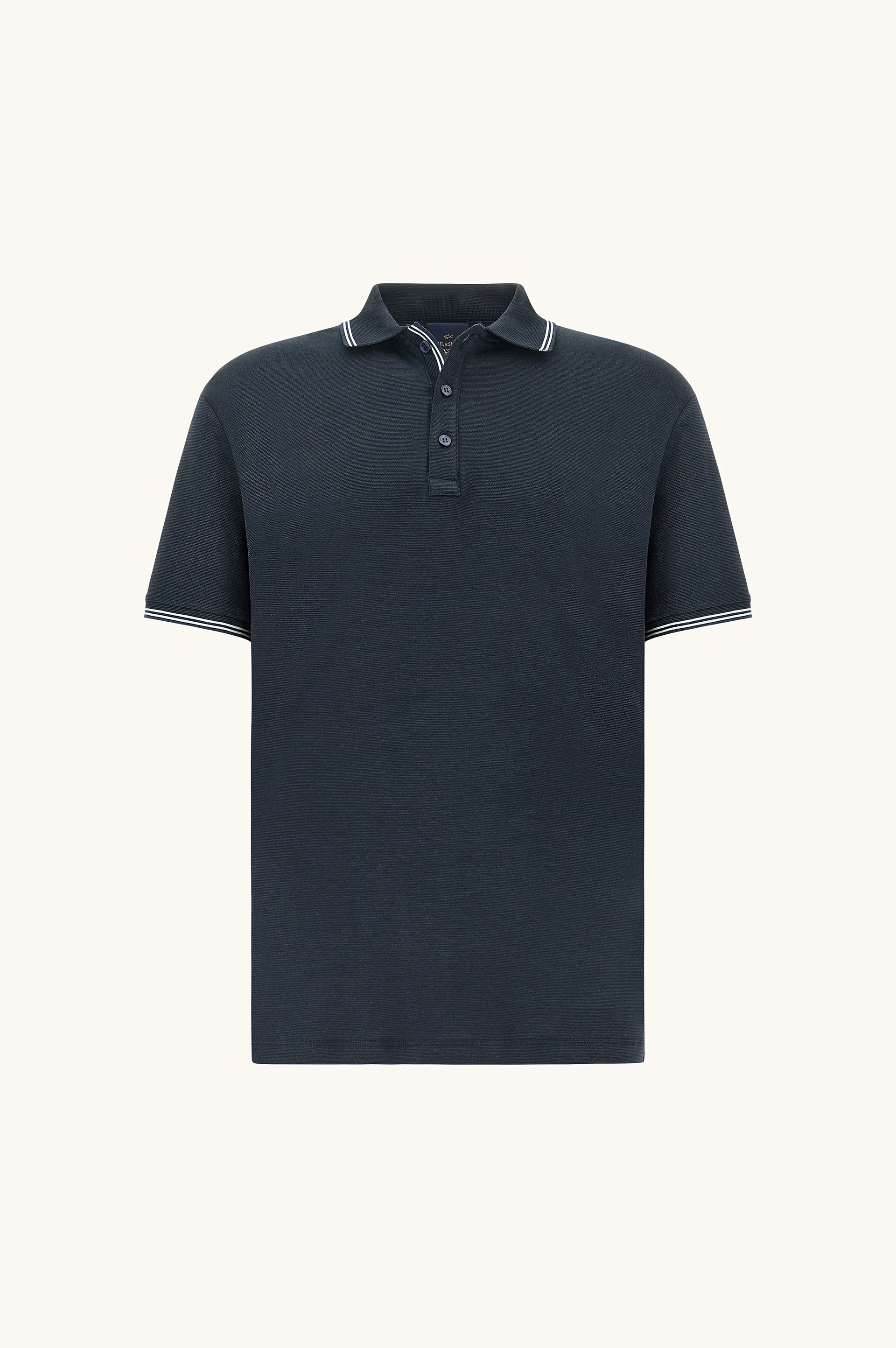 X-Soft polo shirt in cotton interlock, Man, Blue, Size: L sold by Paul & Shark
