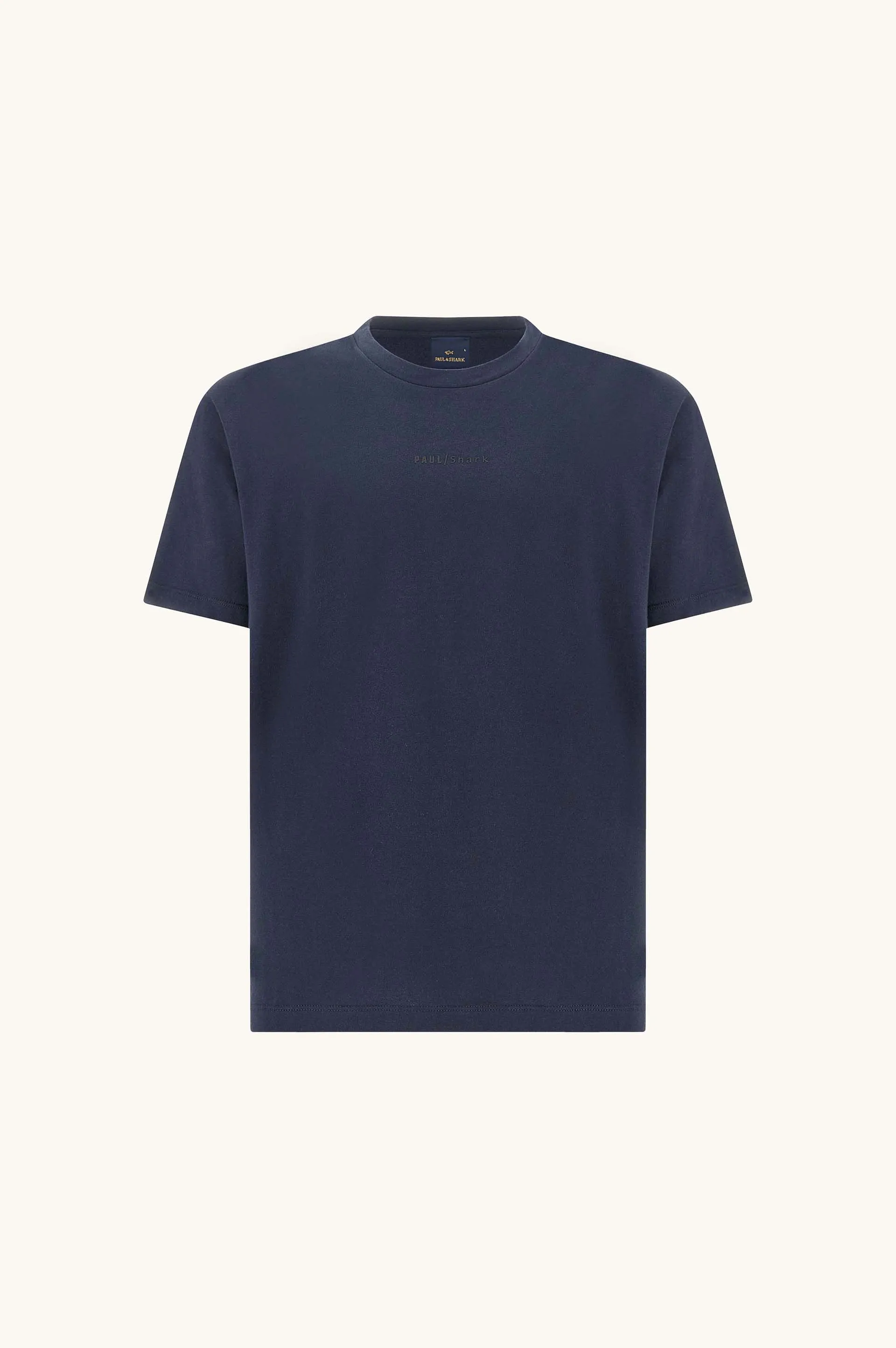 Lightweight cotton jersey T-Shirt with print, Man, Blue, Size: S sold by Paul & Shark