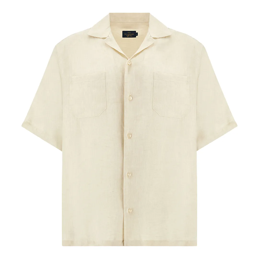Linen shirt, Man, Beige, Size: S sold by Paul & Shark
