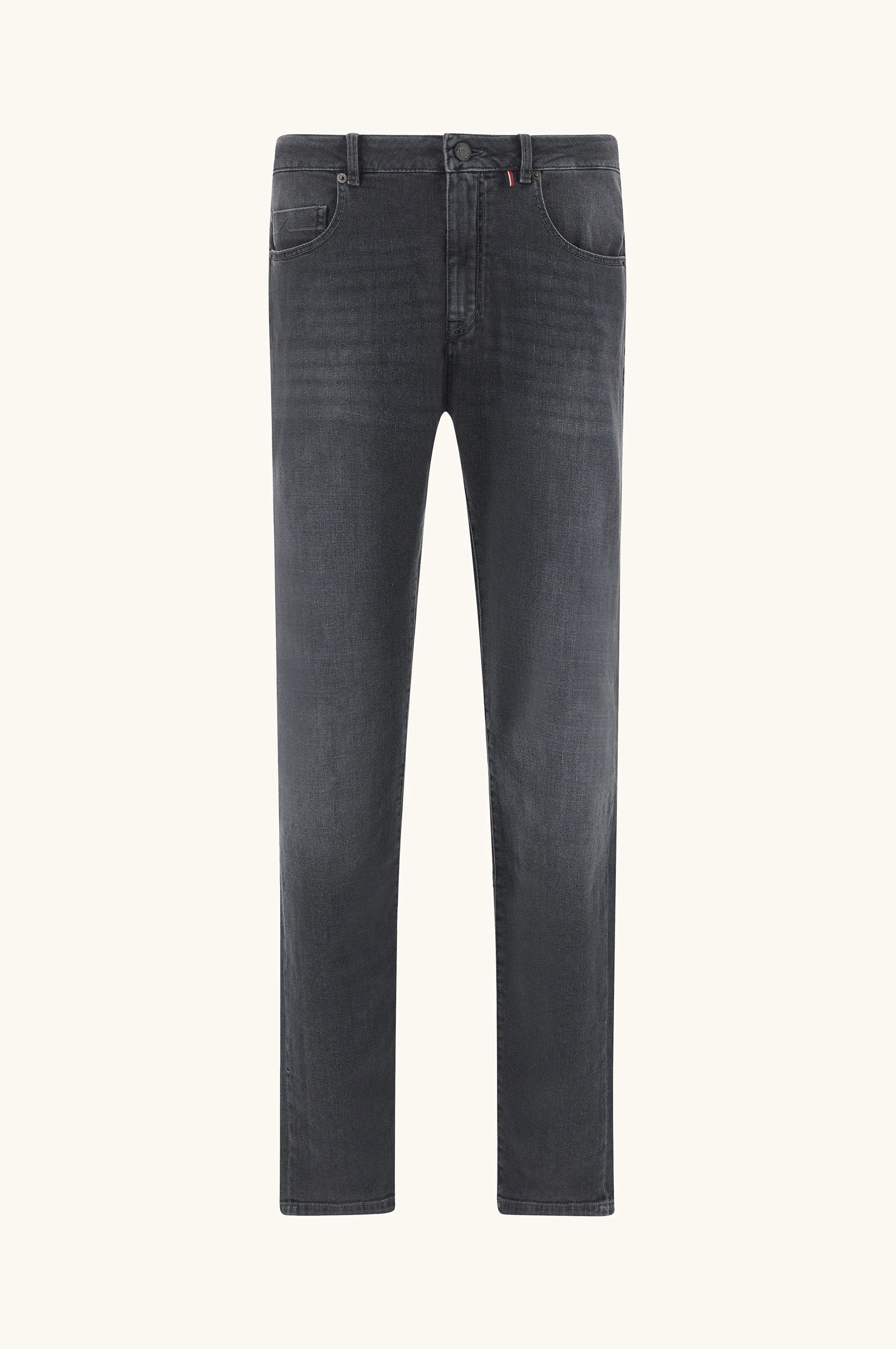 Stretch denim jeans in organic cotton, Man, Medium Grey Jeans, Size: 54 sold by Paul & Shark