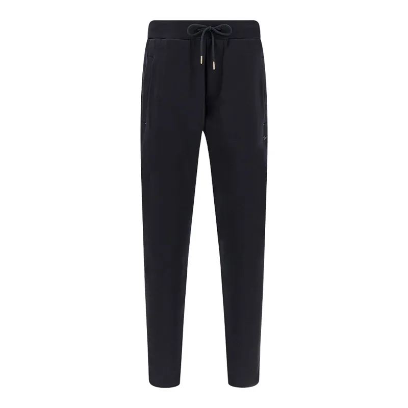 Sport pants in Active Fleece cotton, Man, Blue Nights-gold, Size: 3XL sold by Paul & Shark