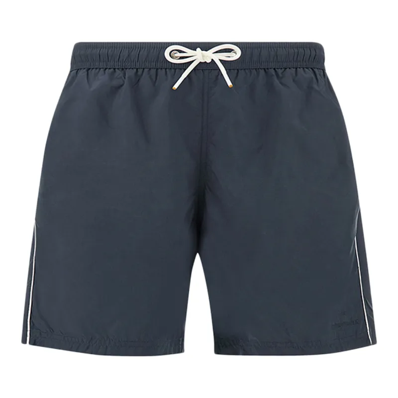 Swimwear Portofino in microfiber with logo embroidery, Man, Blue, Size: 6XL sold by Paul & Shark