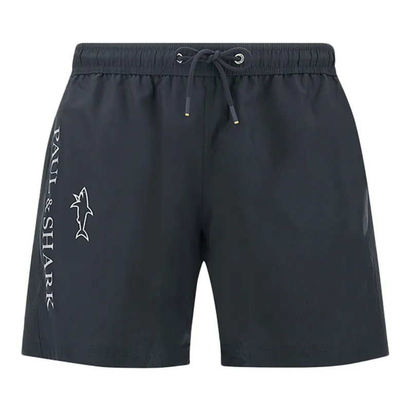 Swimwear Malibu with reflective print, Man, Blue, Size: 4XL made by Paul & Shark