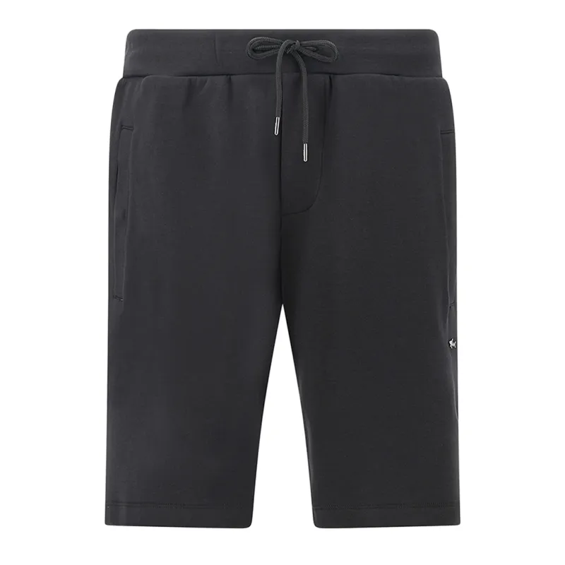 Bermuda sweatshorts in Active Fleece cotton, Man, Black Beauty-ruthenium, Size: XXL sold by Paul & Shark