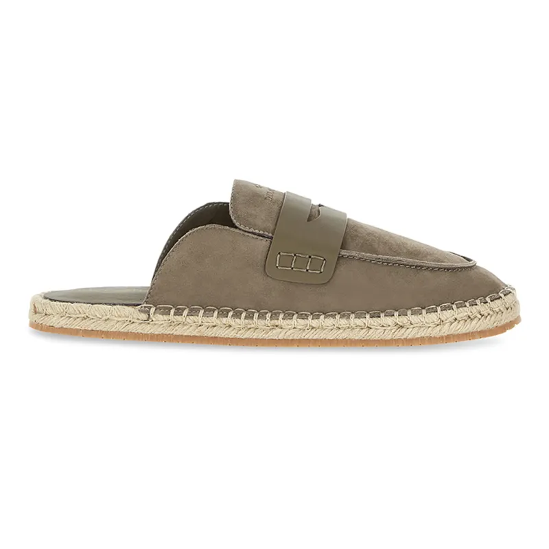 Taormina suede mules, Man, Taupe, Size: 41 made by Paul & Shark
