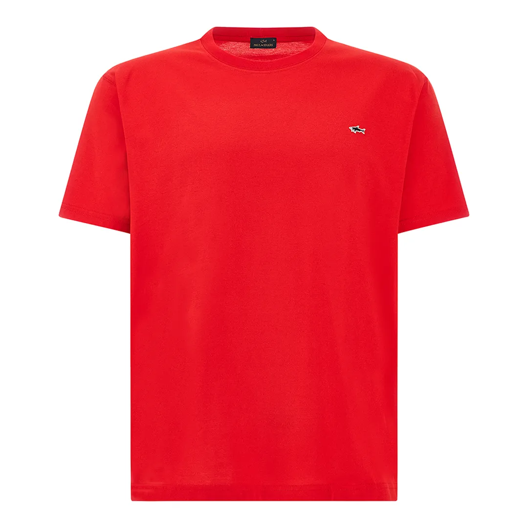 Cotton jersey T-shirt, Man, Red, Size: L sold by Paul & Shark