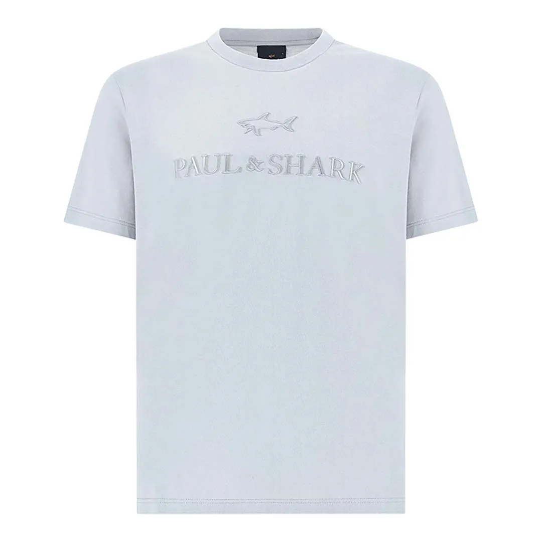 Lightweight cotton jersey T-Shirt with print, Man, Skyride, Size: M sold by Paul & Shark