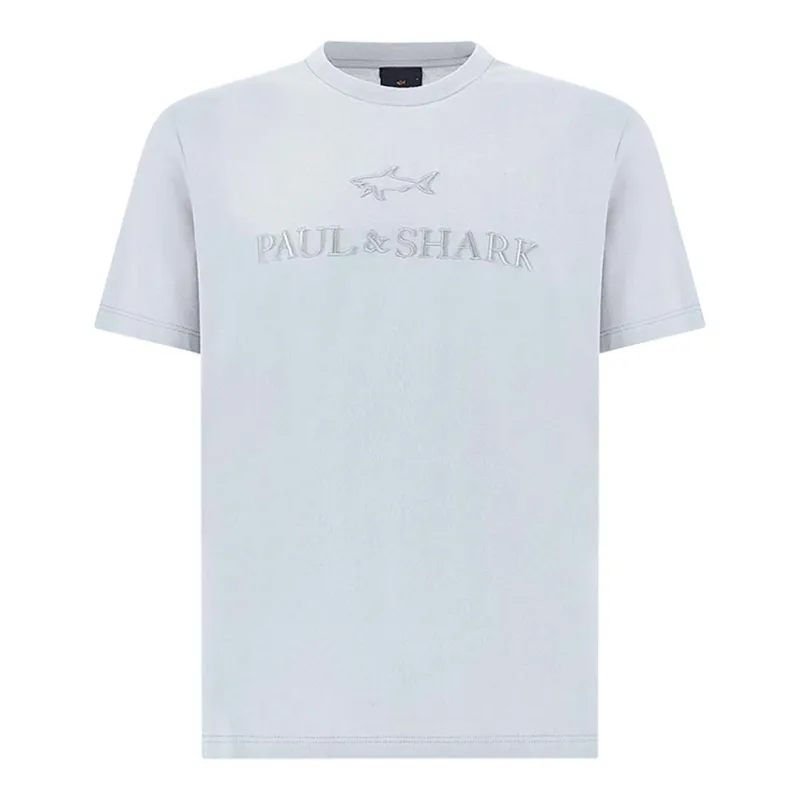 Lightweight cotton jersey T-Shirt with print, Man, Skyride, Size: L made by Paul & Shark
