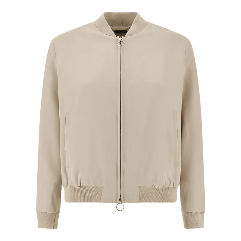 Bomber in Mulberry silk, Woman, Sahara, Size: S made by Paul & Shark