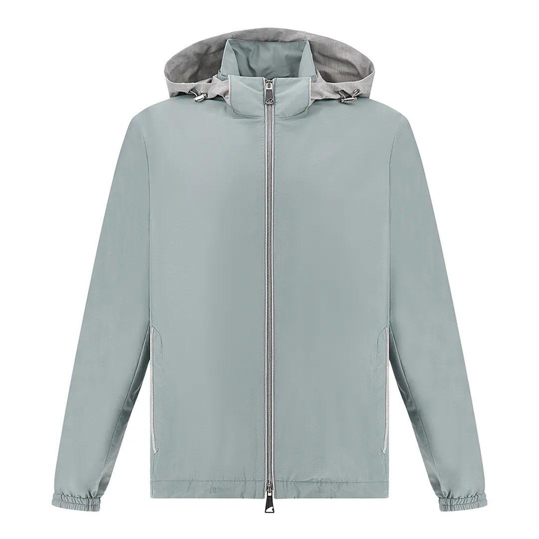 Windbreaker in nylon, wool and silk, Man, Sage, Size: 3XL sold by Paul & Shark