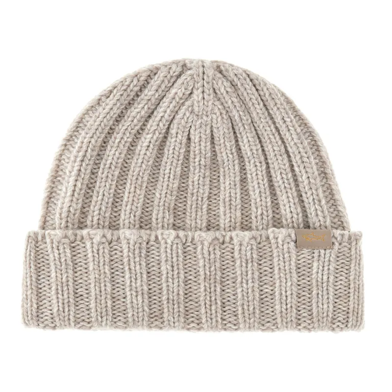 Wool and cashmere beanie, Man, Silver Cloud - Paloma, Size: TGU made by Paul & Shark