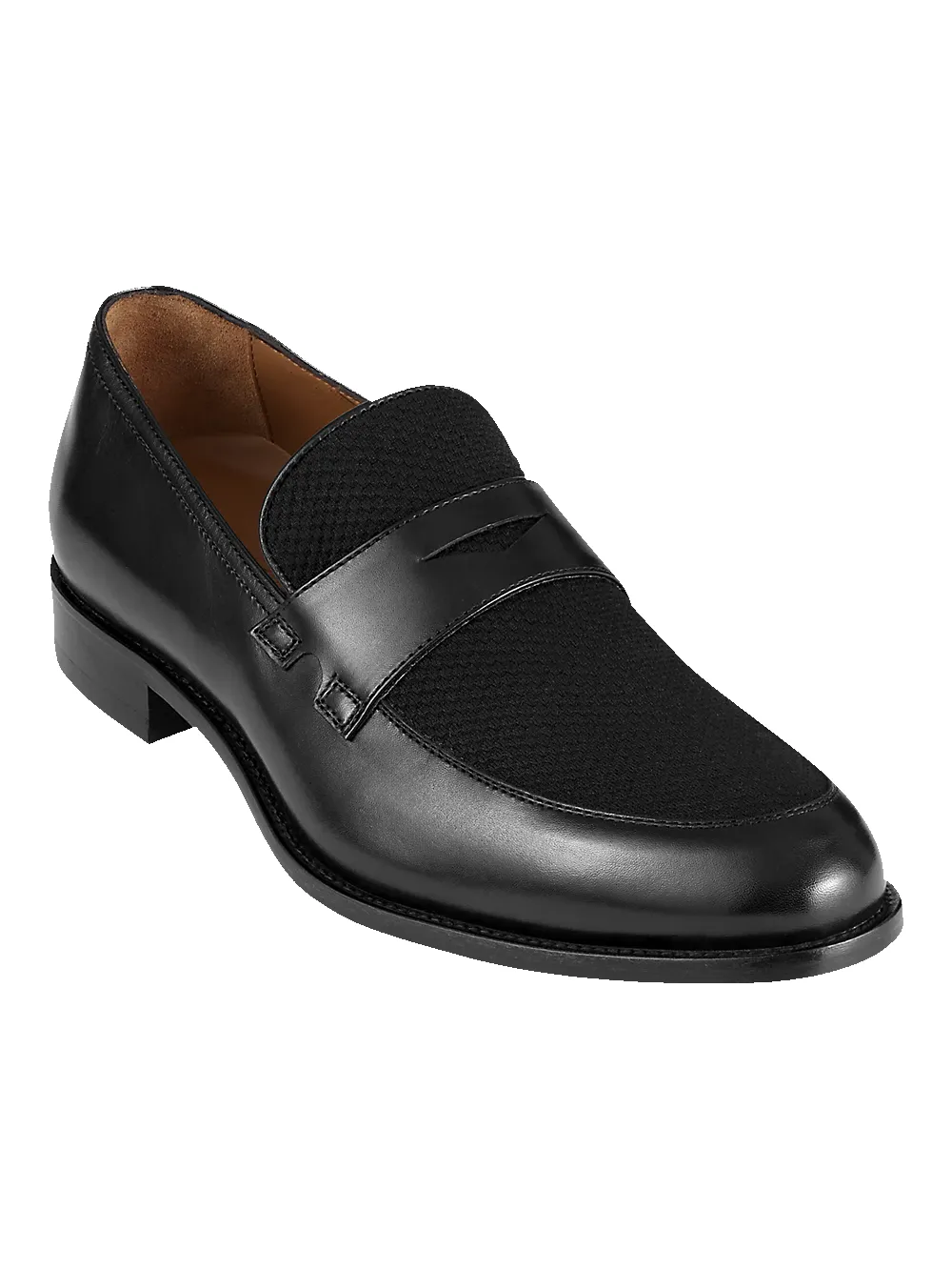 Pierson Penny Loafer - Black sold by Paul Fredrick