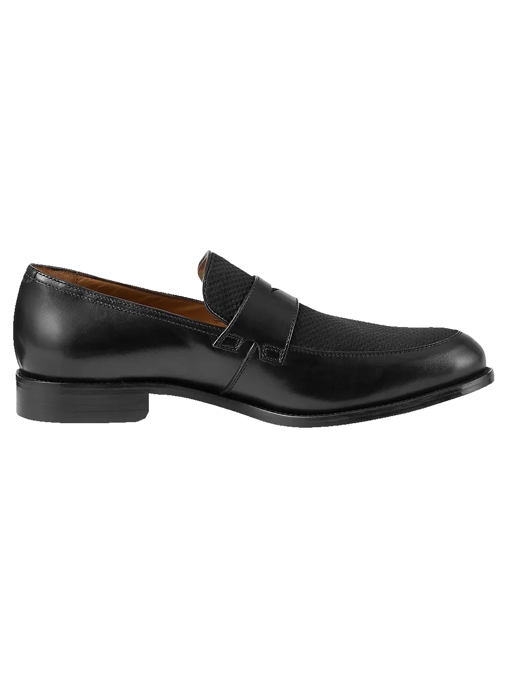 Pierson Penny Loafer - Black sold by Paul Fredrick product image thumbnail 2