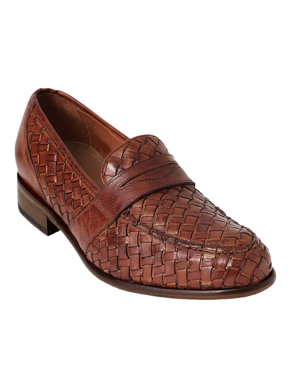Arleaux Penny Loafer - Chestnut sold by Paul Fredrick