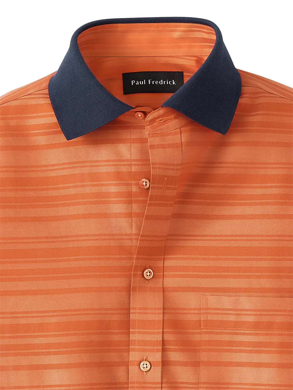 Knit Collar Casual Shirt sold by Paul Fredrick product image thumbnail 2
