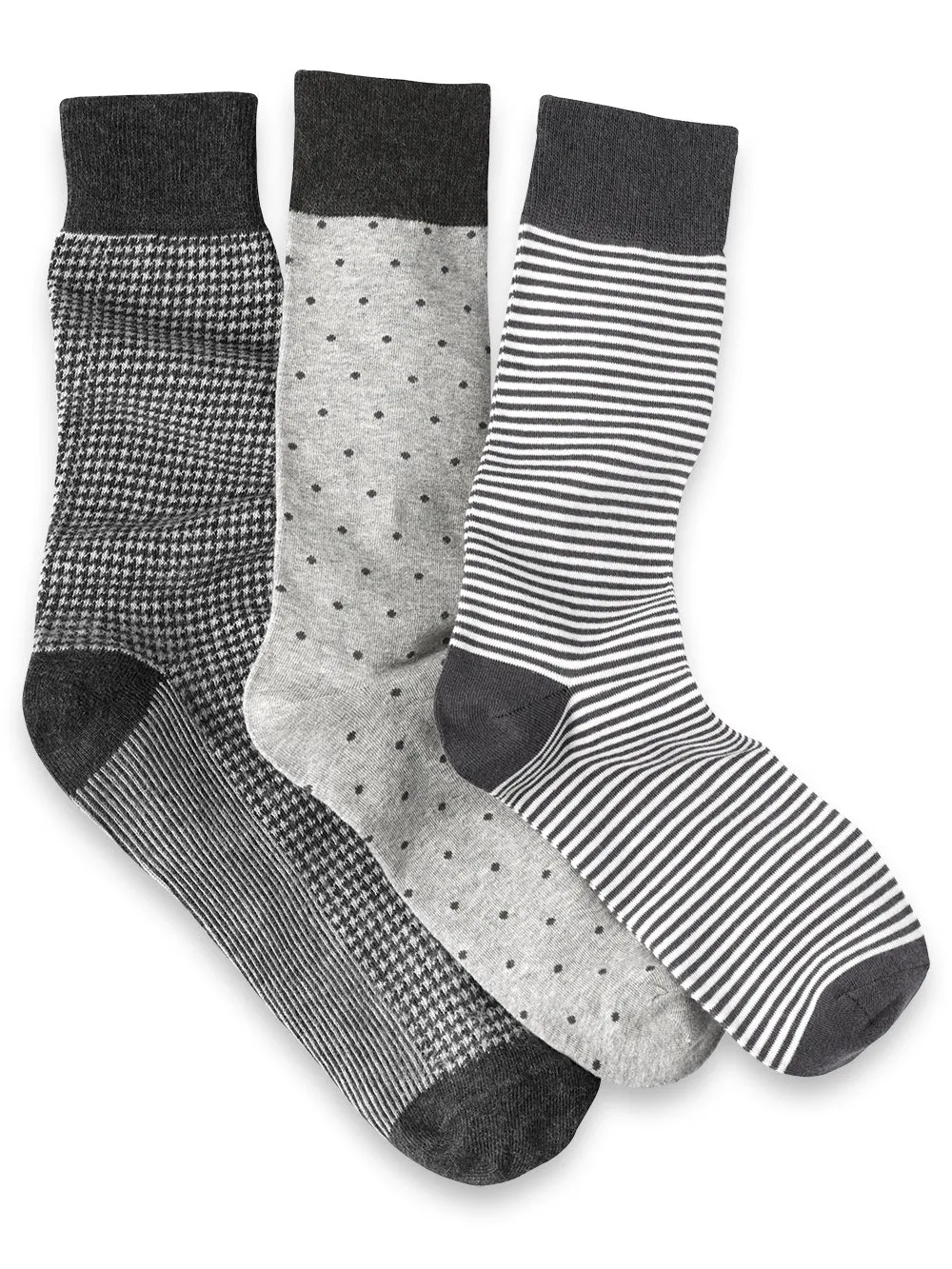 3 Pack Cotton Blend Sock sold by Paul Fredrick