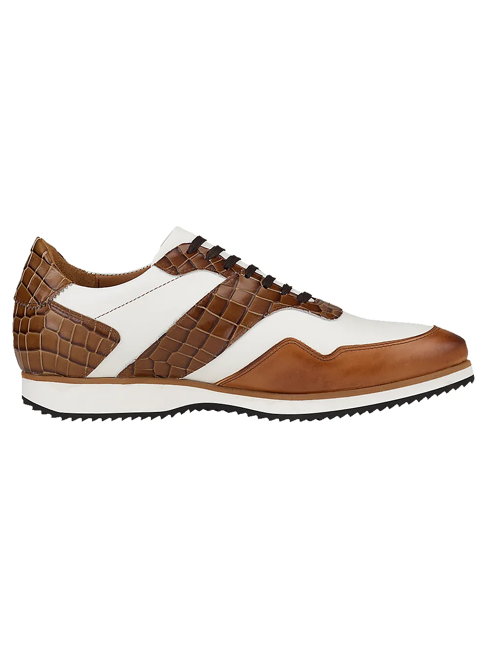Jared Sneaker - Tan/white sold by Paul Fredrick product image thumbnail 2