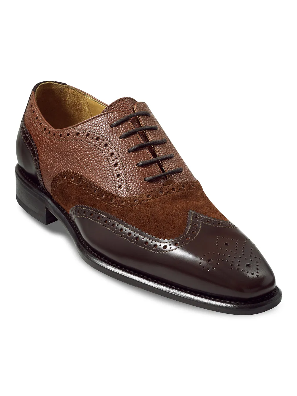 Dillon Oxford - Brown Multi sold by Paul Fredrick