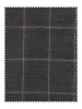 Wool Stretch Windowpane Single Pleat Suit Pants - Grey sold by Paul Fredrick