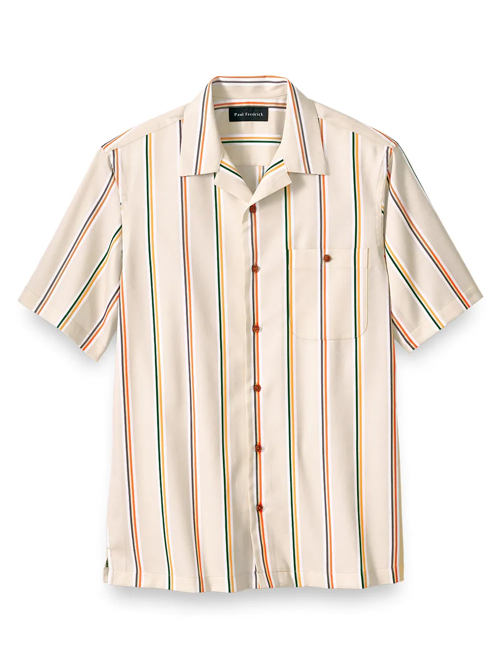 Cotton Stripe Casual Shirt sold by Paul Fredrick