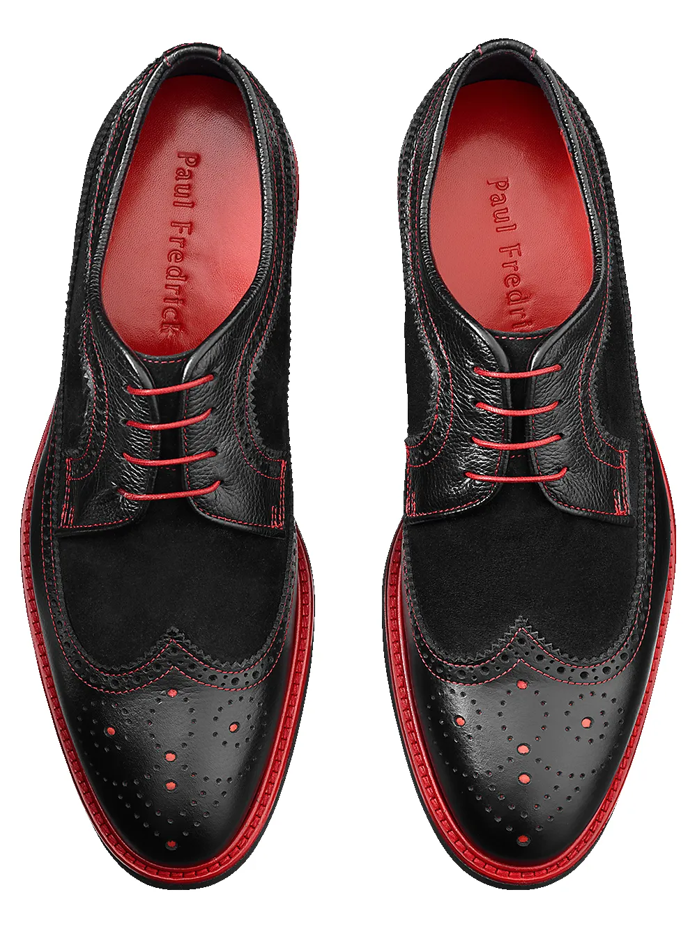 Landon Derby - Black/red sold by Paul Fredrick product image thumbnail 3
