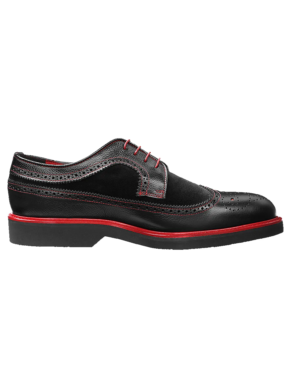 Landon Derby - Black/red sold by Paul Fredrick product image thumbnail 2