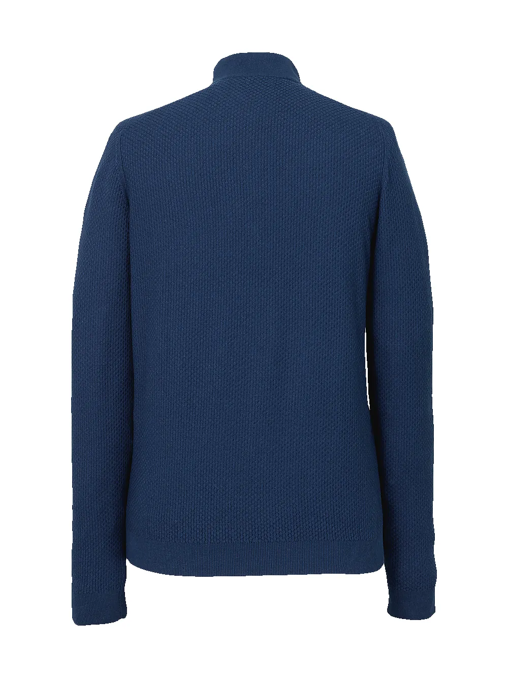 Silk, Cotton & Cashmere Zip Mock Neck Sweater - Black sold by Paul Fredrick product image thumbnail 3