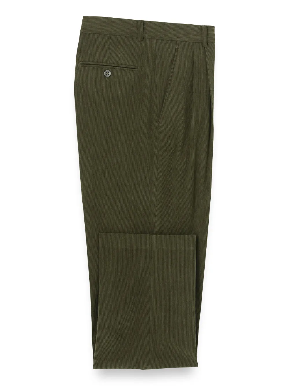 Corduroy Pleated Pants sold by Paul Fredrick